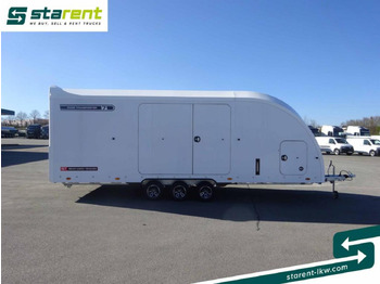 New Autotransporter trailer Brian James Trailers Race Transporter 7 Seilwinde elektrische Klappe: picture 4