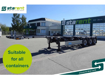 Container transporter/ Swap body trailer D-TEC