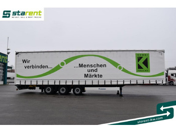 Curtainsider semi-trailer Krone Megatrailer Hubdach Lift-A Palettenanschlagleisten: picture 4