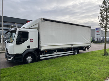 Curtain side truck Renault D 240 4X2, Global cabine, Euro 6, Airco , laadklep 1500 kg: picture 5