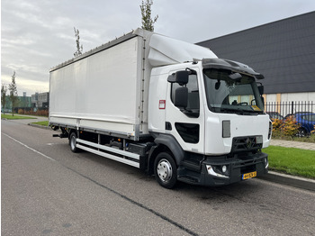 Curtain side truck Renault D 240 4X2, Global cabine, Euro 6, Airco , laadklep 1500 kg: picture 2