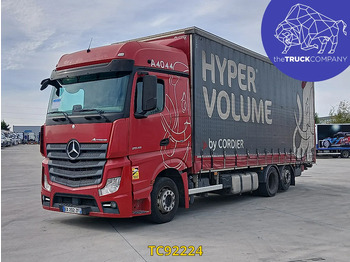 Curtain side truck MERCEDES-BENZ Actros 2548