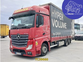 Curtain side truck MERCEDES-BENZ Actros