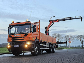 Dropside/ Flatbed truck SCANIA P 410