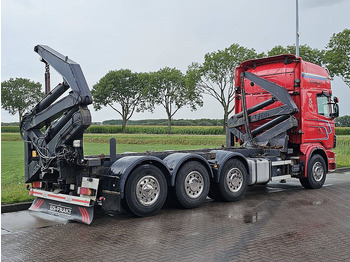 Container transporter/ Swap body truck Scania R164.480 SIDE LOADER: picture 3