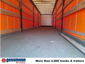 Dropside/ Flatbed semi-trailer Ackermann PS-F 9/10.6 E SPS, Edscha-Verdeck: picture 3