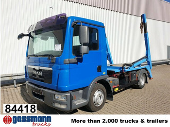 Skip loader truck MAN TGL 8.180