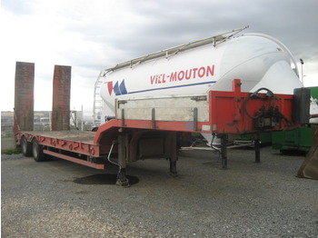 Low loader semi-trailer ASCA Machine carrier semi trailer: picture 1
