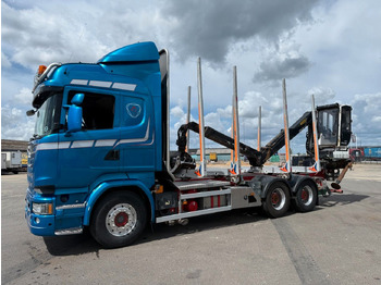 Timber truck SCANIA R 730