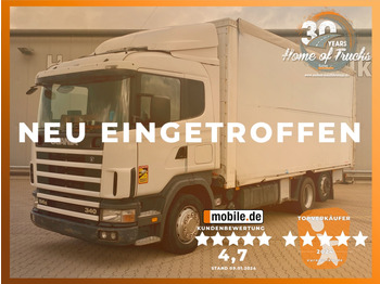 Curtain side truck SCANIA G 340