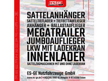 Container transporter/ Swap body semi-trailer Krone 3-Achs-Containerchassis 20': picture 5