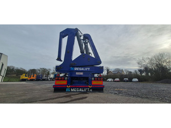 Container transporter/ Swap body semi-trailer Mega NEW Megaliftt Sideloader / 35 tons lift capacity /20-40-45 HC/ Diesel engine / Gooseneck-extendable: picture 4 Container transporter/ Swap body semi-trailer Mega NEW Megaliftt Sideloader / 35 tons lift capacity /20-40-45 HC/ Diesel engine / Gooseneck-extendable: picture 4