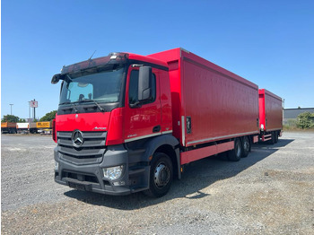 Curtain side truck MERCEDES-BENZ Antos 2540