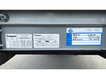 Closed box semi-trailer KRONE