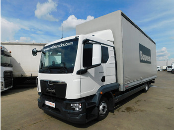 Curtain side truck MAN TGL