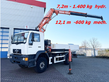 Crane truck MAN 14.224