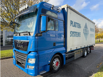 Curtain side truck MAN TGX 26.500