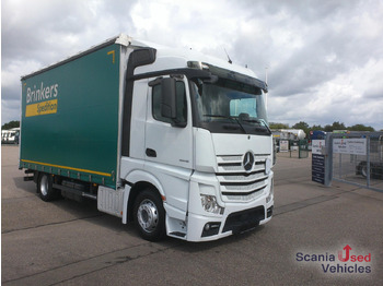 Curtain side truck MERCEDES-BENZ Actros 1845