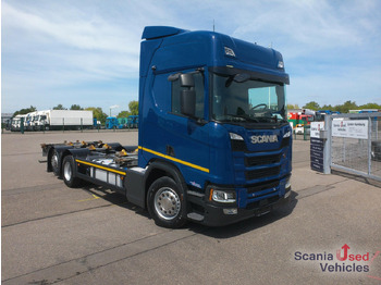 Container transporter/ Swap body truck SCANIA R 450
