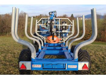 New Forestry trailer Scandic Rückewagen ST 10D-SC 83-NEUMASCHINE: picture 1