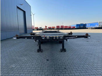 Container transporter/ Swap body semi-trailer Burg 20FT + 20FT SWAP ADR (EX/II, EX/III, FL, AT) Chassis, empty weight: 3.690kg, SAF INTRADISC, 2x Liftaxle, NL-chassis, APK/ADR: 08: picture 5
