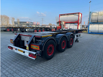Container transporter/ Swap body semi-trailer Burg 20FT ADR (EX/II, EX/III, FL, AT), Leeggewicht: 3.690kg, SAF INTRADISC, 2x liftaxle, ALCOA, NL-Chassis: picture 3