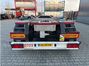 Container transporter/ Swap body semi-trailer Burg 20FT ADR (EX/II, EX/III, FL, AT), Leeggewicht: 3.690kg, SAF INTRADISC, 2x liftaxle, ALCOA, NL-Chassis: picture 4