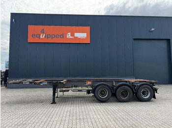 Container transporter/ Swap body semi-trailer DESOT nice 20FT/30FT ADR-Chassis for SMALL PRICE, liftaxle, 5 twistlocks arms: picture 2 Container transporter/ Swap body semi-trailer DESOT nice 20FT/30FT ADR-Chassis for SMALL PRICE, liftaxle, 5 twistlocks arms: picture 2