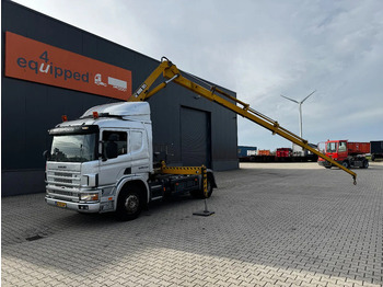 Crane truck Scania P114-340 + HIAB 19-5 crane + remote / Euro-3 / 3 pedals / NL-truck / APK: 12-2025: picture 3