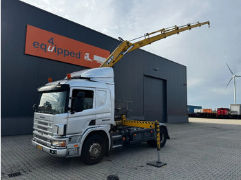 Crane truck Scania P114-340 + HIAB 19-5 crane + remote / Euro-3 / 3 pedals / NL-truck / APK: 12-2025: picture 2