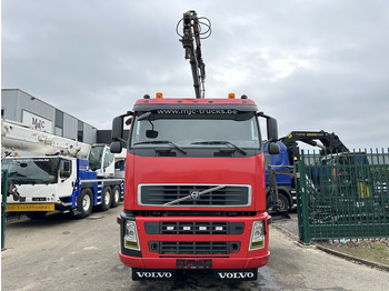 Dropside/ Flatbed truck, Crane truck Volvo FH 400 8X4 + HIAB 130 R - STEEL SPRING / BLATT / BALLIESTAS - I SHIFT - BELGIAN TRUCK: picture 2