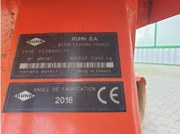 Leasing of Kuhn FC 283 G-II FF LIFTCONTROL Kuhn FC 283 G-II FF LIFTCONTROL: picture 2
