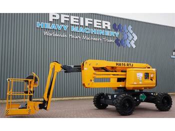 Articulated boom lift Haulotte HA16RTJ Valid Inspection, *Guarantee! Diesel, 4x4: picture 1