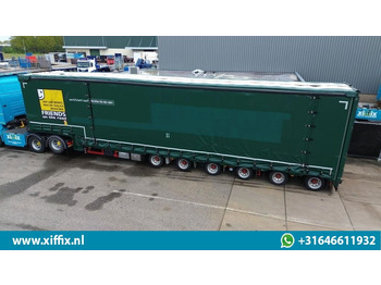 Low loader semi-trailer Meusburger 6-ass. Semi dieplader met elektrische huifopbouw / 3x naloop gestuurd: picture 2 Low loader semi-trailer Meusburger 6-ass. Semi dieplader met elektrische huifopbouw / 3x naloop gestuurd: picture 2