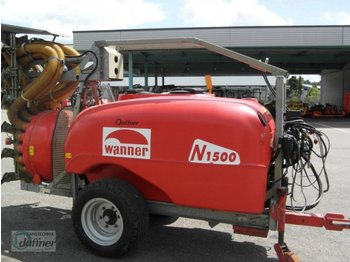Trailed sprayer