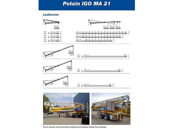 Self-erecting tower crane Potain IGO MA 21: picture 3