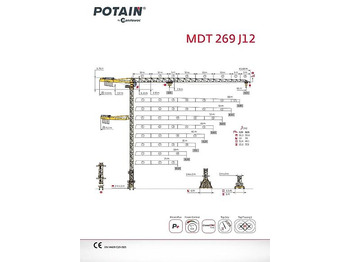 Tower crane POTAIN