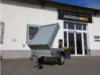 Car trailer ALUBOXX Deckelanhänger GT 500 HT 151x101x48cm (XXS) 500kg Winter Aktion direkt: picture 3