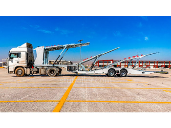 Autotransporter semi-trailer STU