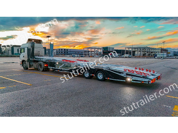 Autotransporter semi-trailer STU