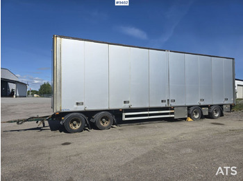 Closed box trailer