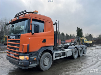 Hook lift truck SCANIA R164
