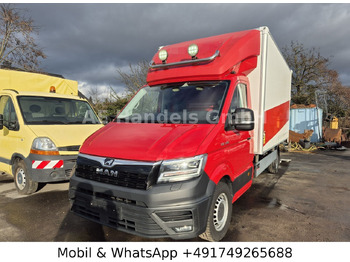 Closed box van MAN TGE 3.180