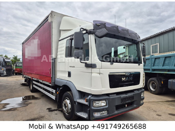 Curtain side truck MAN TGM 12.290