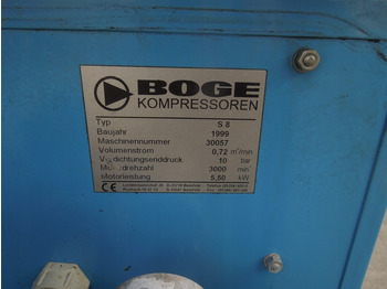 Air compressor BOGE S8: picture 3