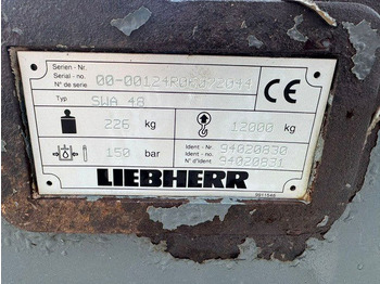 Quick coupler Liebherr Likufix SWA48: picture 4