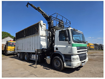 Tipper, Crane truck DAF CF85.410 6x2 steering axle lenk Tipper Crane HIAB J1320Z: picture 5 Tipper, Crane truck DAF CF85.410 6x2 steering axle lenk Tipper Crane HIAB J1320Z: picture 5