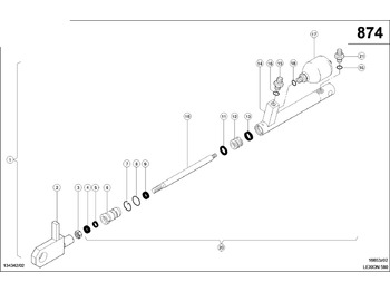 Hydraulic cylinder CLAAS