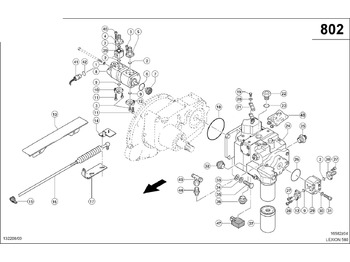 Hydraulic pump CLAAS