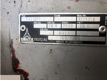 Engine and parts DEUTZ